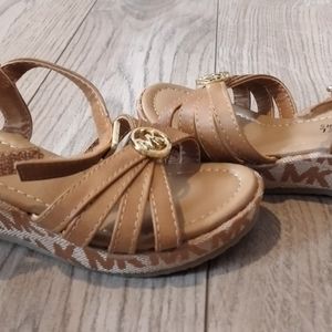 Michael kors girls heel sandals